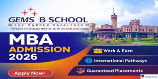 GEMS B School Beings MBA Admission For Sessions 2026-27 @gemsbschool.com; Check Details Here